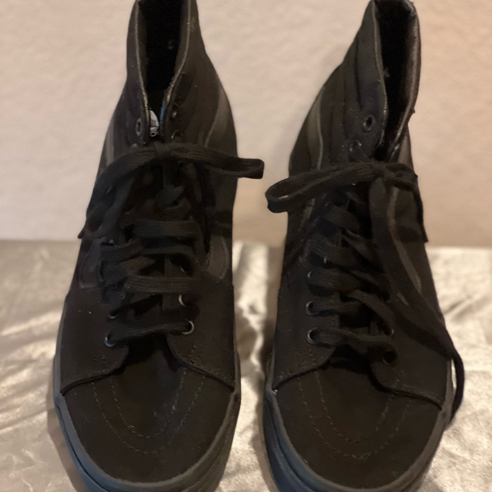 Vans Black High-Top Sneakers
